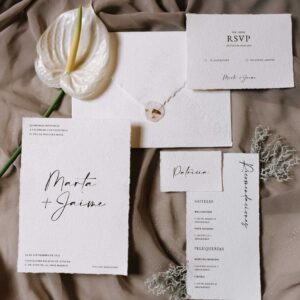 Invitación de boda Cala