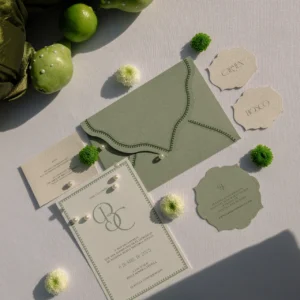 Invitación de boda Pearl Garden