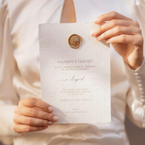 Invitación de boda Elopment