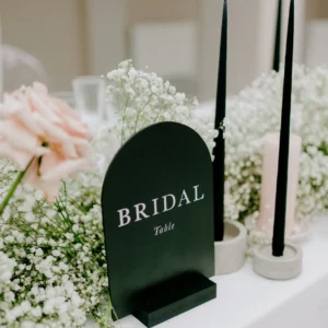 Peana de Madera Negra