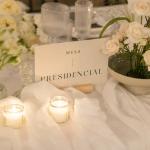 Peana de Madera Natural